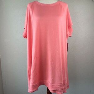 NWT Ideology Short Sleeve Athletic Sweatshirt Size 3X